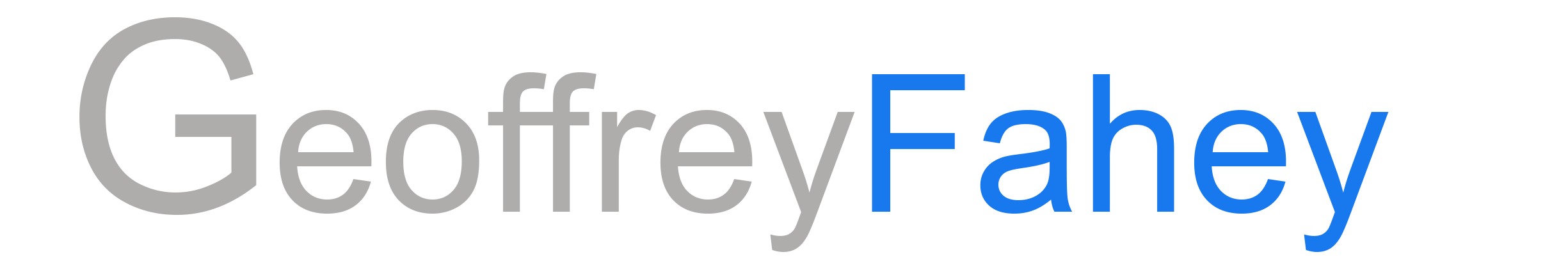 Geoffrey Fahey Logo